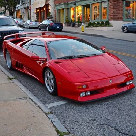 Lamborghini Diablo SE30 Rouge de avec Showcase