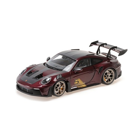 911 992 GT3RS 2023 Purple with Gold Wheels