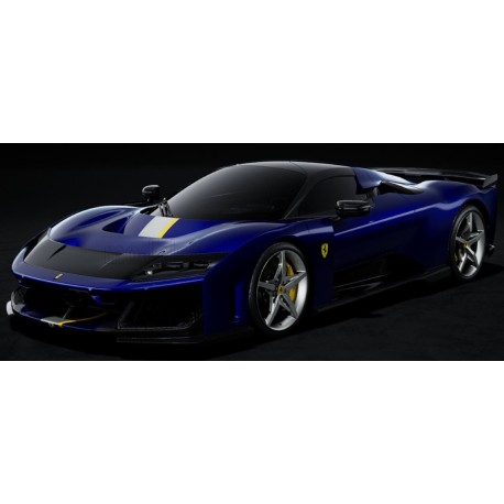 F80 with Silver Rims Blu Elettrico