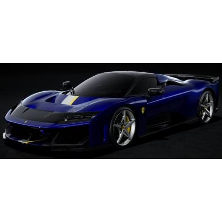 F80 with Silver Rims Blu Elettrico