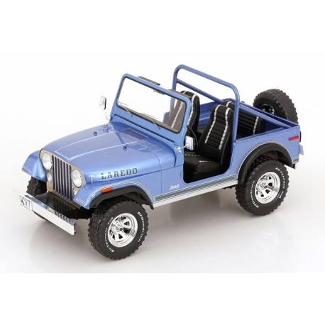 Jeep CJ-7 Laredo Blue Decor