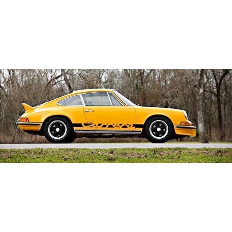 911 Carrera RS 2.7 Jaune et Noire Maxichamps