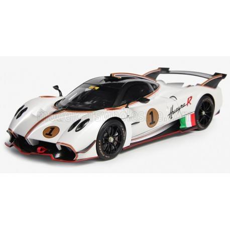 Huayra R n1 Pearl White Carbon Model