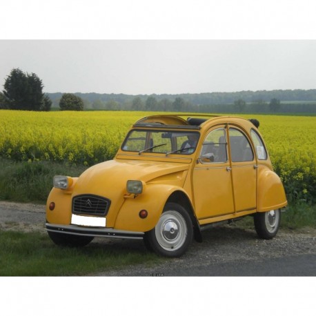 2CV Jaune Maxichamps