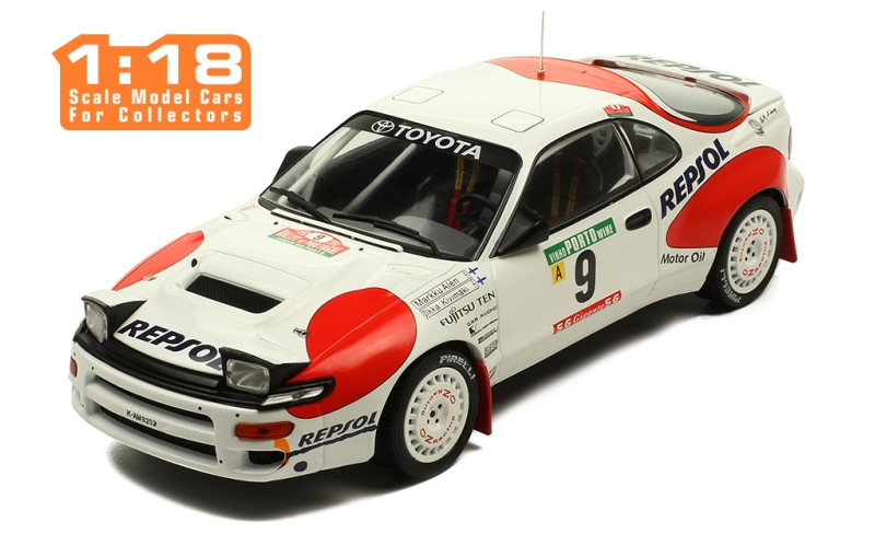 CELICA GT-FOUR ST185 #9 M.ALEN-I.KIVIMAKI RALLY PORTUGAL 1992