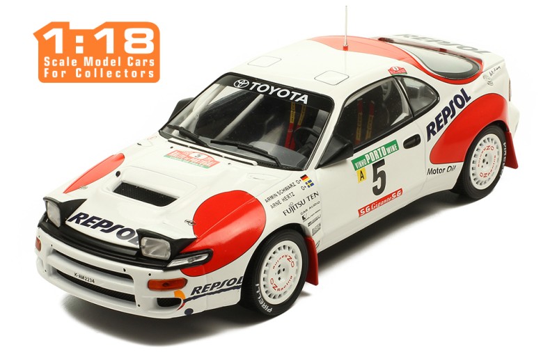 CELICA GT-FOUR ST185 #5 A.SCHWARZ-A.HERTZ RALLY PORTUGAL 1992