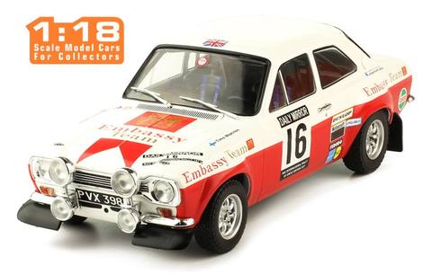 Ford Escort MK1 RS 1600 #16 T. Makinen - H. Liddon RAC Rally 1971