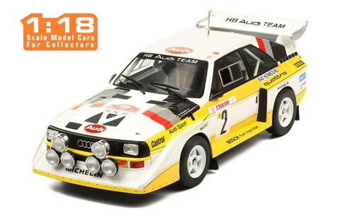 Sport Quatro S1 #2 W. Rohrl-C. Geistdorfer Rally Monte Carlo 1986