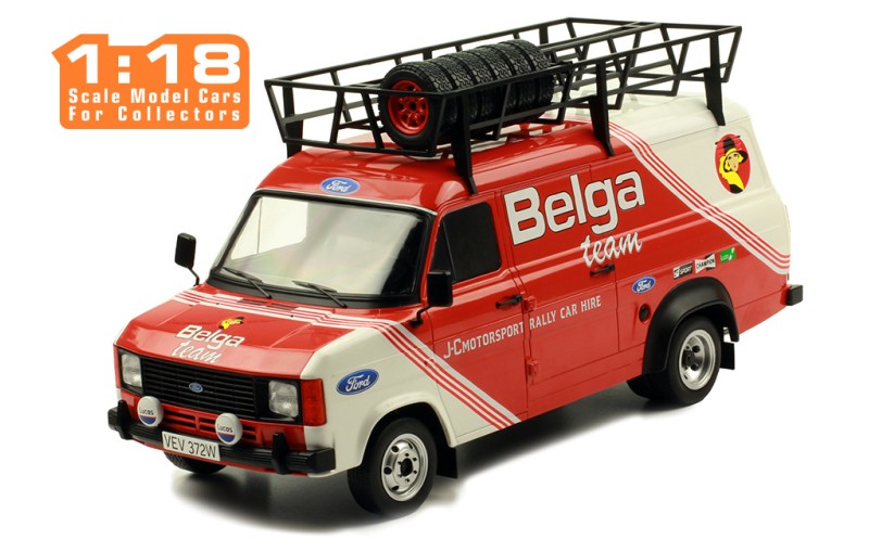 TRANSIT MK II 1979 -RALLY ASSISTANCE BELGA (WITH ROOF ACCESSORIES)