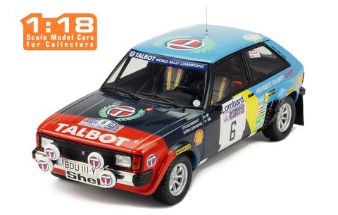 Talbot SUNBEAM Lotus #6 S. Blomqvist-B. Cederberg RAC Rally 1982