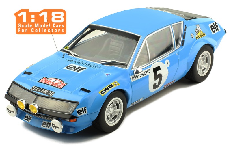 Alpine A310 #5 J.A-L. Therier-M. Vial Rallye Monte-Carlo 1975
