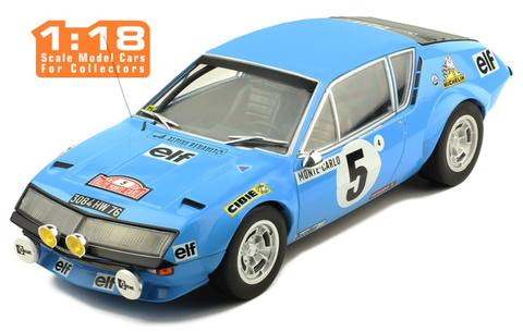 Alpine A310 #5 J.A-L. Therier-M. Vial Rallye Monte-Carlo 1975
