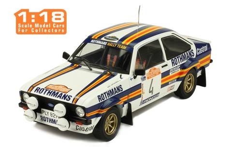 Ford Escort MKII RS 1800 #4 A. Vatanen-D. Richards Rally San Remo 1980