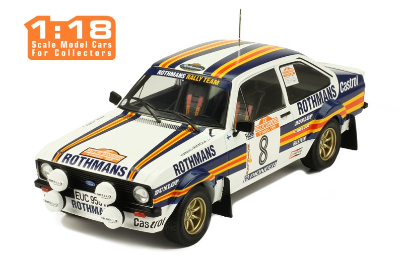 Escort MKII RS 1800 #8 H. Mikkola-A. Hertz Rally San Remo 1980