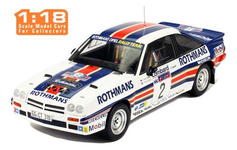 Opel MANTA 400 #2 H. Toivonen-F. Gallagher RAC Rally 1983