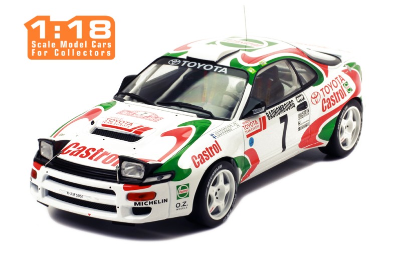 Celica Turbo 4WD (ST185) #7 J. Kankkunen-J. Piironen Rallye Monte-Carlo 1993