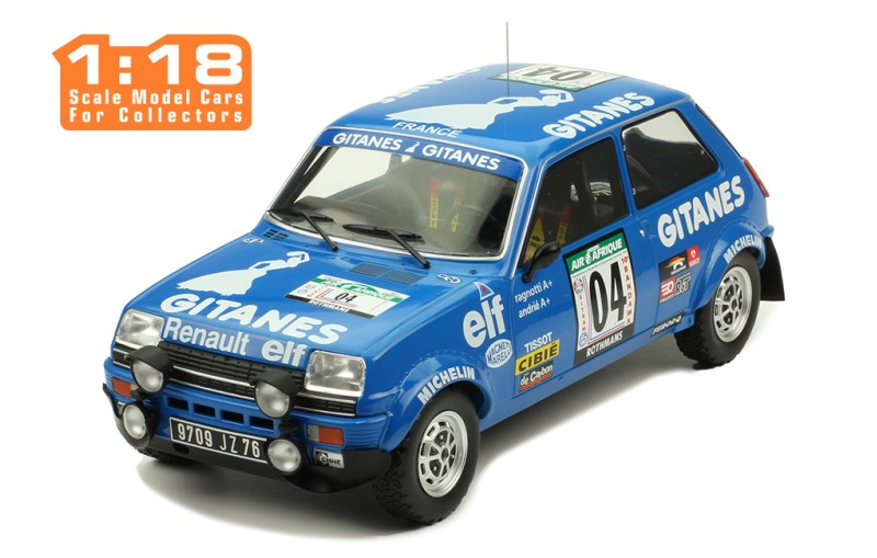 5 Apline #4 J. Ragnotti-J-M. Andrie Rally Bandama 1978