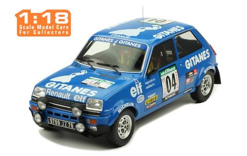 5 Apline #4 J. Ragnotti-J-M. Andrie Rally Bandama 1978