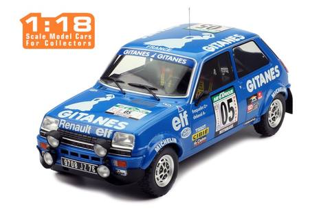 5 Apline #5 G. Frequelin-J. Delaval Rally Bandama 1978