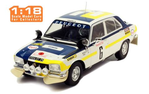 504 TI #6 - H.MIKKOLA- J.TODT WINNER RALLYE DU MAROC 1975