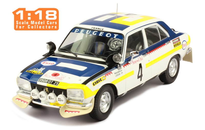 504 TI #4 - T.MAKINEN - H.LIDDON RALLYE DU MAROC 1975