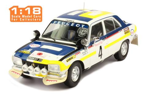 504 TI #4 - T.MAKINEN - H.LIDDON RALLYE DU MAROC 1975