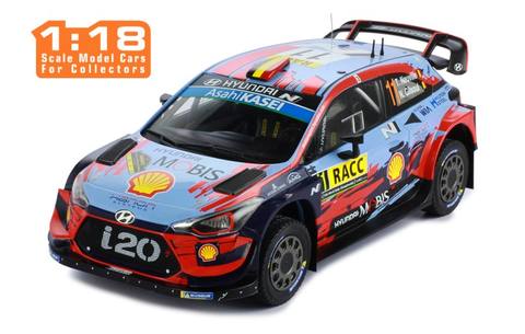 Hyundai i20 Coupe WRC #11 T. Neuville - N. Gilsoul Winner Rally Catalunya 2019
