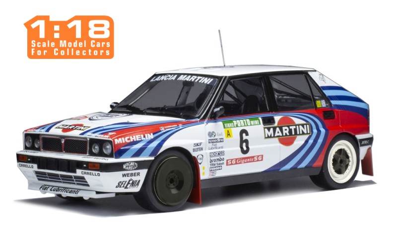 Delta Integrale 16V, #6J.Kankkunen/J.Piironen Rally Portugal 1990