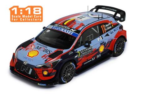 Hyundai i20 Coupe WRC #11 T. Neuville - N. Gilsoul Winner Rallye Monte-Carlo 2020