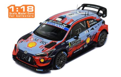Hyundai i20 Coupe WRC #8 O. Tanak-M. Jarveoja Rallye Monte-Carlo 2020