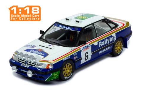 Subaru LEGACY RS #6 M. Alen - I.Kivimaki RAC Rally 1991