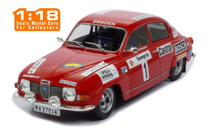 96 V4 #1 S.Blomquist - A.Hertz Winner Swedish Rally 1973
