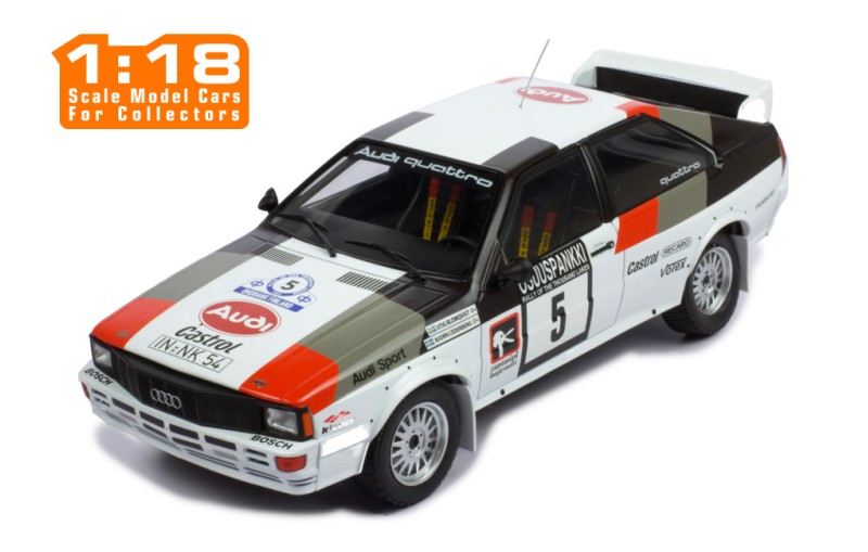 QUATTRO #5 Stig Blomquist - Bjorn Cederberg - Rally 1000 Lakes 1982