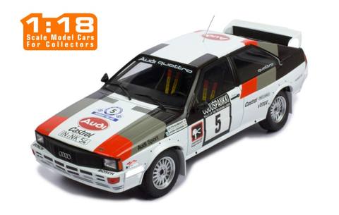 QUATTRO #5 Stig Blomquist - Bjorn Cederberg - Rally 1000 Lakes 1982