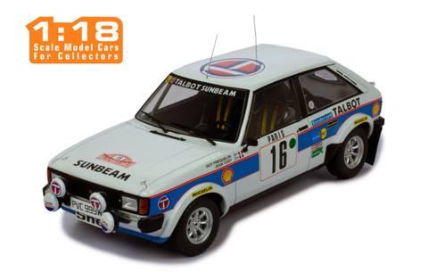 SUNBEAM LOTUS #16 G.Frequelin - J.Todt Rallye Monte-Carlo 1981
