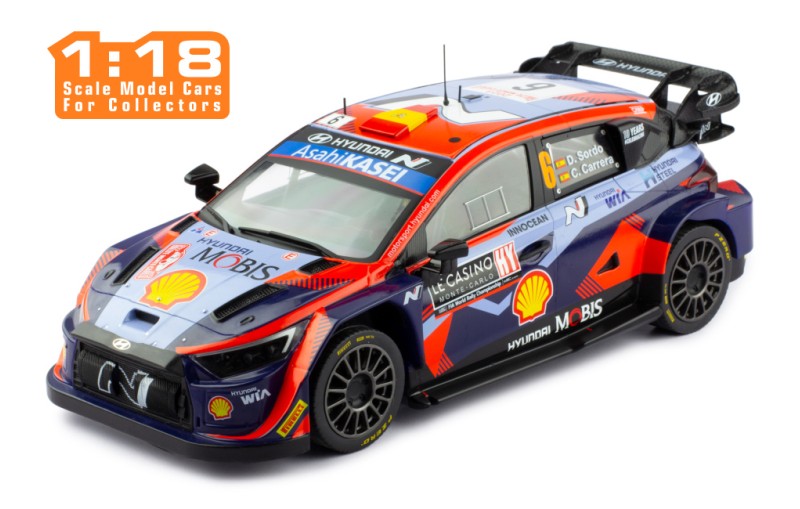 i20 N Rally1 #6 D.Sordo - C.Carrera Rallye Monte-Carlo 2023