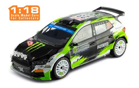 Skoda FABIA Rally2 (2023) #23 O.Solberg - E.Edmondson Rallye Monte-Carlo 2023