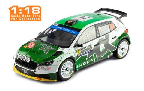 Skoda FABIA Rally2 (2023) #24 N.Gryazin - K.Aleksandrov Rallye Monte-Carlo 2023