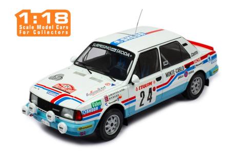 130L #24 J.Haugland - P.Vegel Rally Monte-Carlo 1987