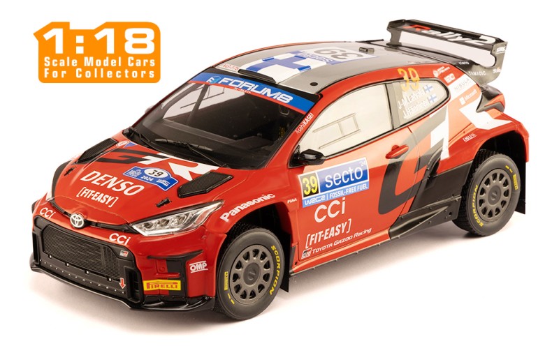 GR YARIS Rally2 #39 J.-M.Latvala - J.Hanninen Rally Finland 2024