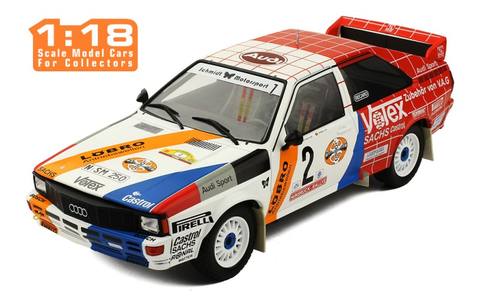 Quattro #2 Harald Demuth - Willy Lux Hansruck Rally 1984