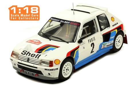 Peugeot 205 T16 #2 A. Vatanen -T. Harryman Rallye Monte Carlo 1985