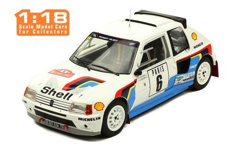 Peugeot 205 T16 #6 T. Salonen -S. Harjanne Rallye Monte Carlo 1985