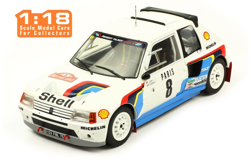 205 T16 #8 B. Saby-J. Fauchille Rallye Monte Carlo 1985