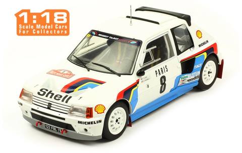 205 T16 #8 B. Saby-J. Fauchille Rallye Monte Carlo 1985