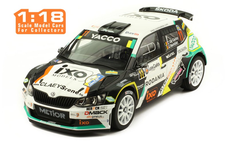 FABIA R5 #11 C. de Cecco-J. Humblet Rally Condroz 2018