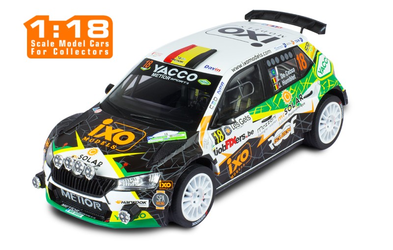FABIA R5 EVO #18 C. De Cecco-J. Humblet Rally Condroz 2019