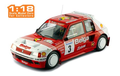 205 T16 #3 B.Darniche - A.Mahe Rally Ypres 1985