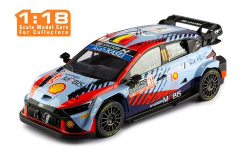 Hyundai i20 N Rally1 #11 T.Neuville - M.Wydaeghe Winner Rallye Monte-Carlo 2024