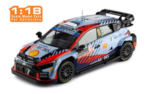 i20 N Rally1 #8 O.Tanak - M.Jarveoj Rallye Monte-Carlo 2024